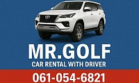 Car rental service with driver, fair price